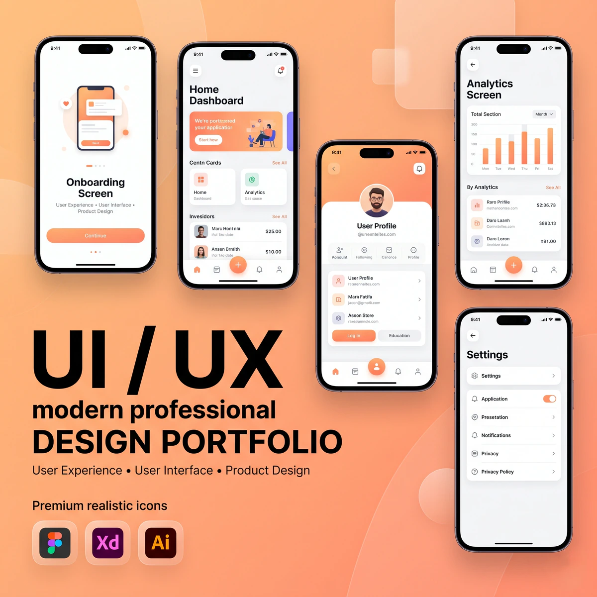 UI UX interface concept 4
